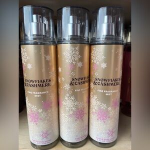 - Snowflakes are cashmere